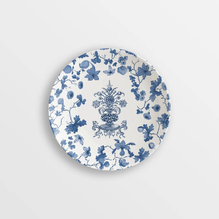 Vito Nesta Grand Tour - Wholesale Dinner Plate - Garden Of Eden set of 6 porcelain bread plates