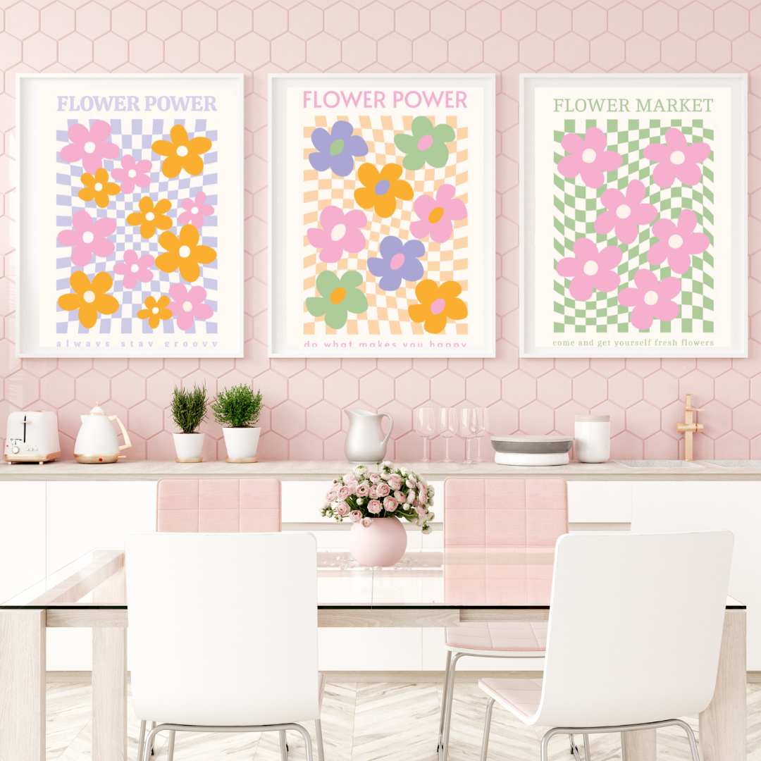 Fairy Bread Designs - Wholesale Art Print - Flower Market Print 12