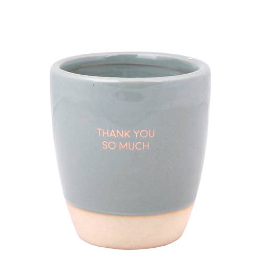 BOUGIE EN SOJA DANS UNE TASSE À CAFÉ - MERCI BEAUCOUP pour la vente par My Flame Lifestyle