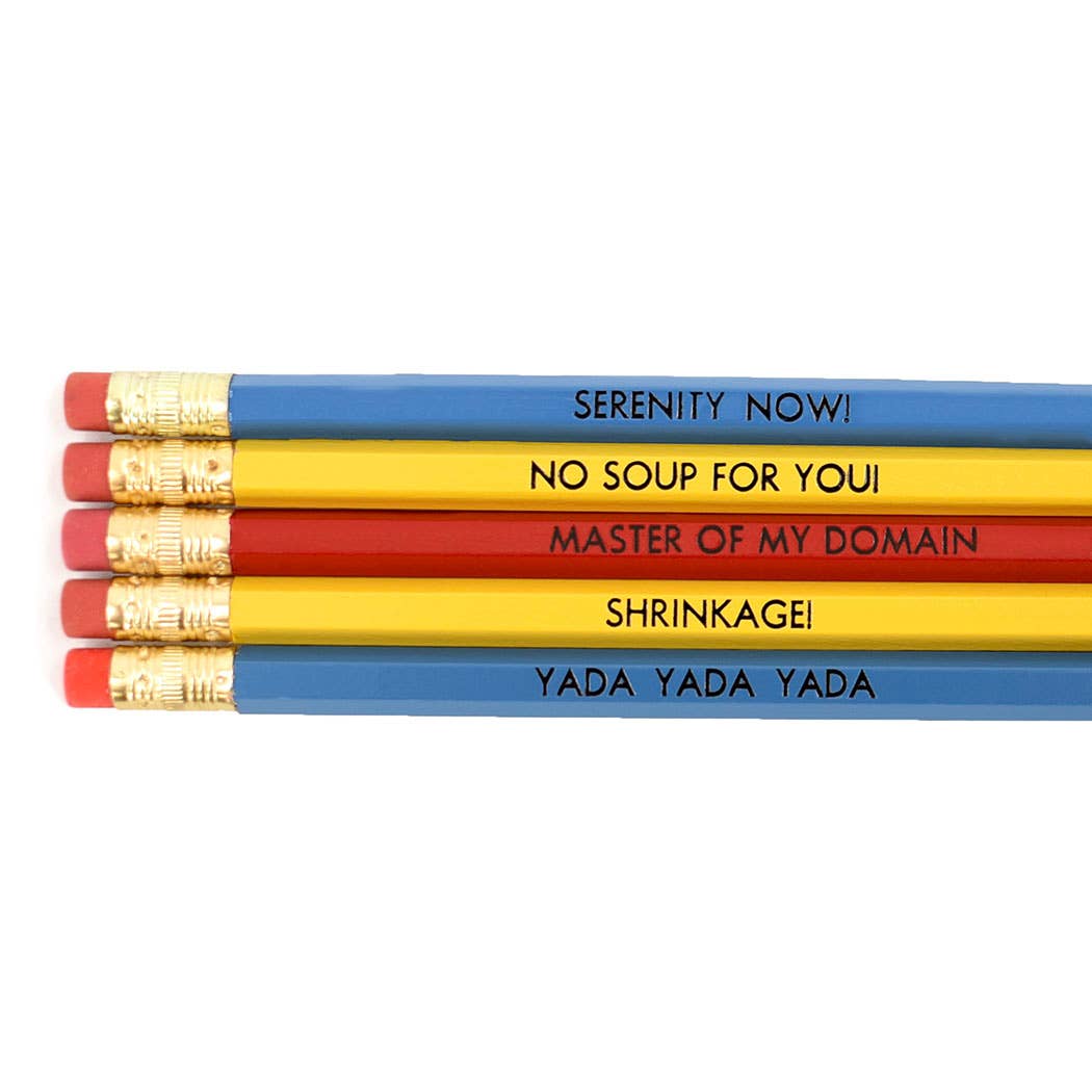 Lucky Mfg. Co. - Wholesale Pencil - Seinfeld Pencil Pack1