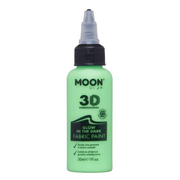 Moon Makeup - Wholesale Fabric Paint - Glow in the Dark 3D Fabric Paint3