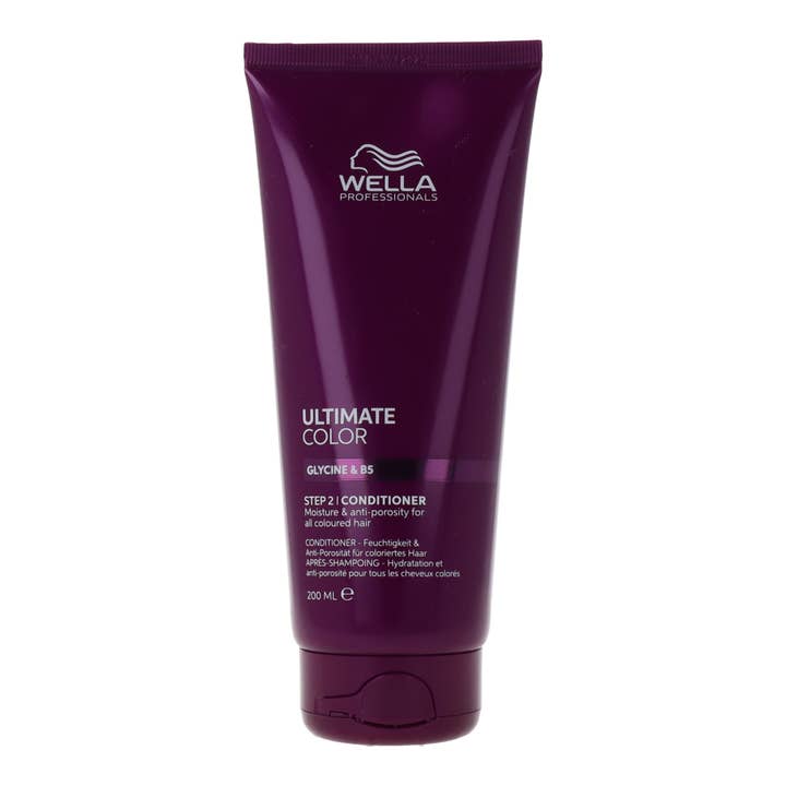 Wella Ultimate Color Glycine & B5 Step 2 Conditioner 200 ml for wholesale by SUBLIME BEAUTY WHOLESALER SL