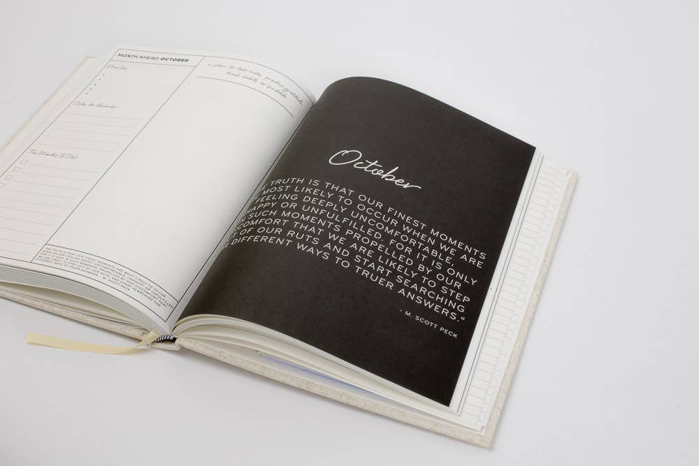 Wrinkle & Crease Paper Products - Wholesale Planner - 2026 Planner (Oatmeal Linen)2