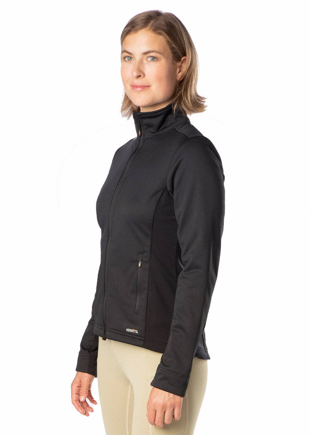 BLACK Softshell Riding Jacket for wholesale on Faire3