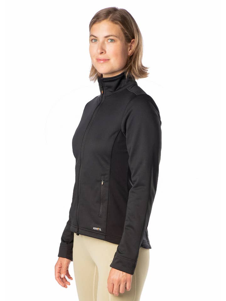 BLACK Softshell Riding Jacket for wholesale on Faire3