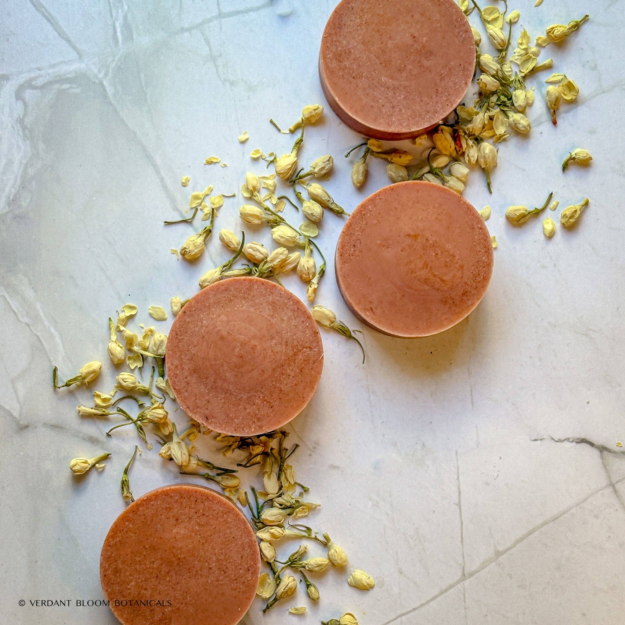 Verdant Bloom Botanicals – wholesale Bar Soap – Amber Glow Mini Soap5