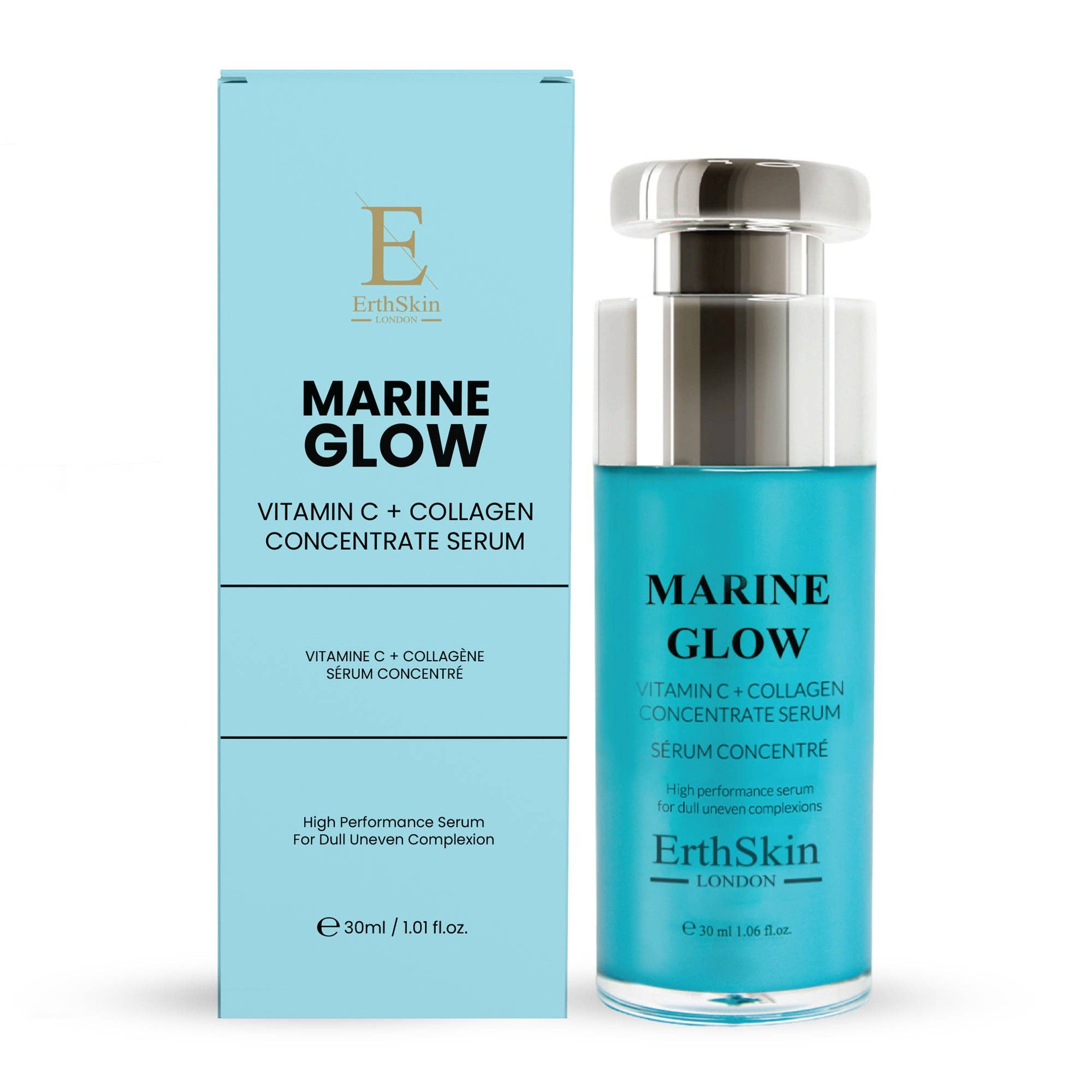 Eclat Cosmetic Ltd – wholesale Facial serum/concentrate – Marine Glow Vitamin C + Collagen Concentrate Serum 30ml0