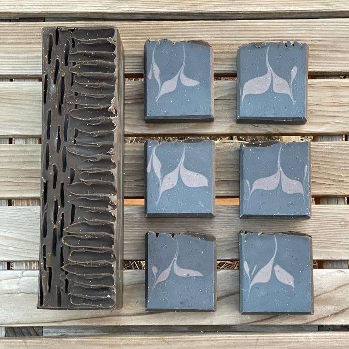 Wild Rye Soapery - Wholesale Bar Soap - Double Black Bar Soap