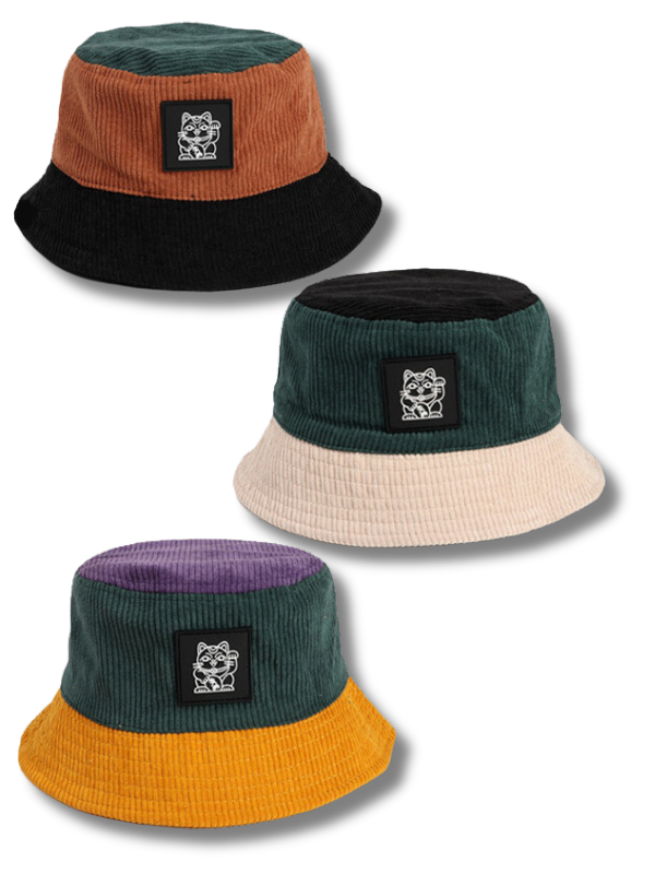 Assorted Addison Corduroy Bucket Hats for wholesale on Faire2