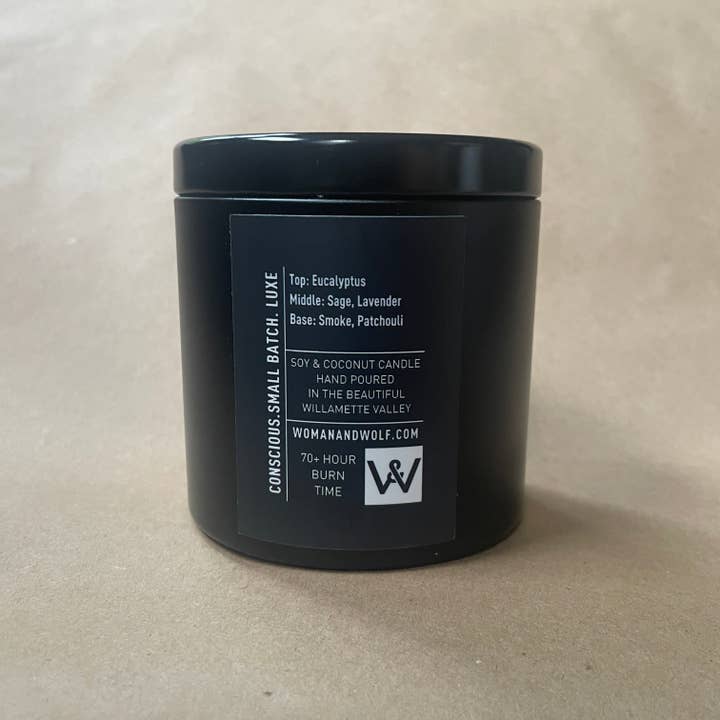 Woman + Wolf - Wholesale Jar/Filled Candle - LAVENDER HAZE1