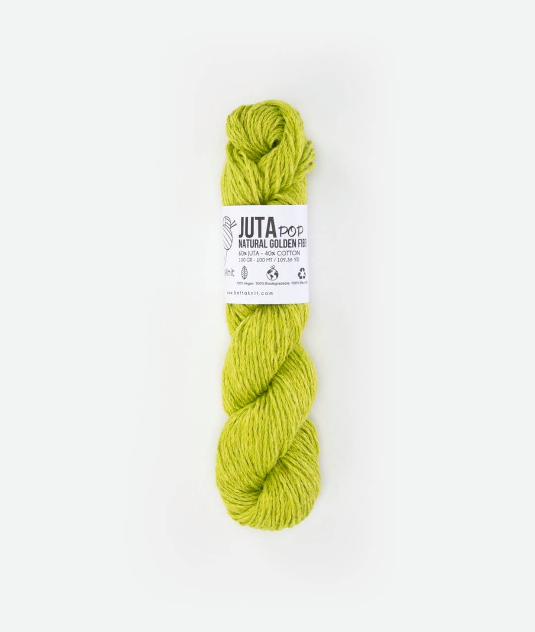 BettaKnit - Vente Fils à tricoter - Juta Pop, 60 % fil de jute — 40 % coton7