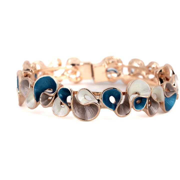 Bracciale multi onde per la vendita all'ingrosso da parte di KLK