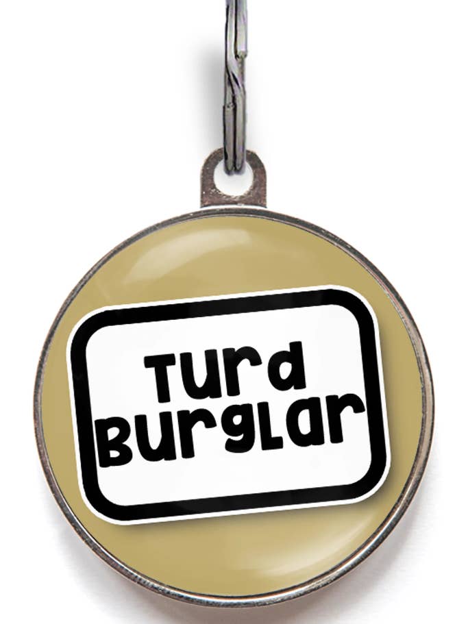 Intelligentes Ausweisschild für Haustiere von Turd Burglar für den Großhandel von WagATudeTags
