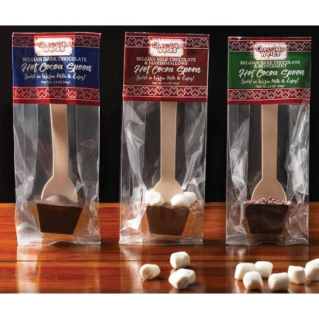 Chocolate Works - Wholesale Hot Cocoa Spoon - Hot Chocolate Spoon (Set of 12)