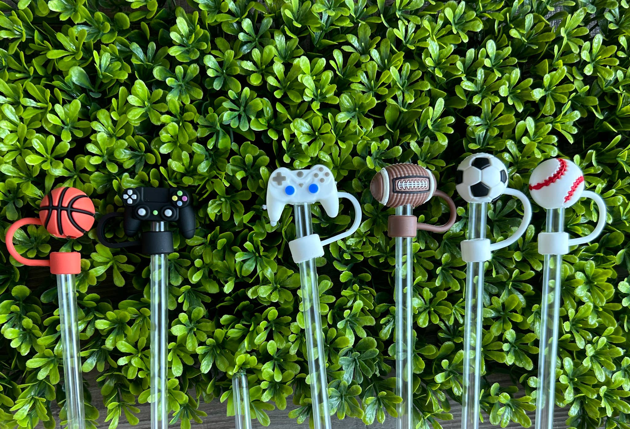 JILLIAN INK LLC - Vente Paille - Lot de 6 décorations en paille pour sportifs et joueurs2