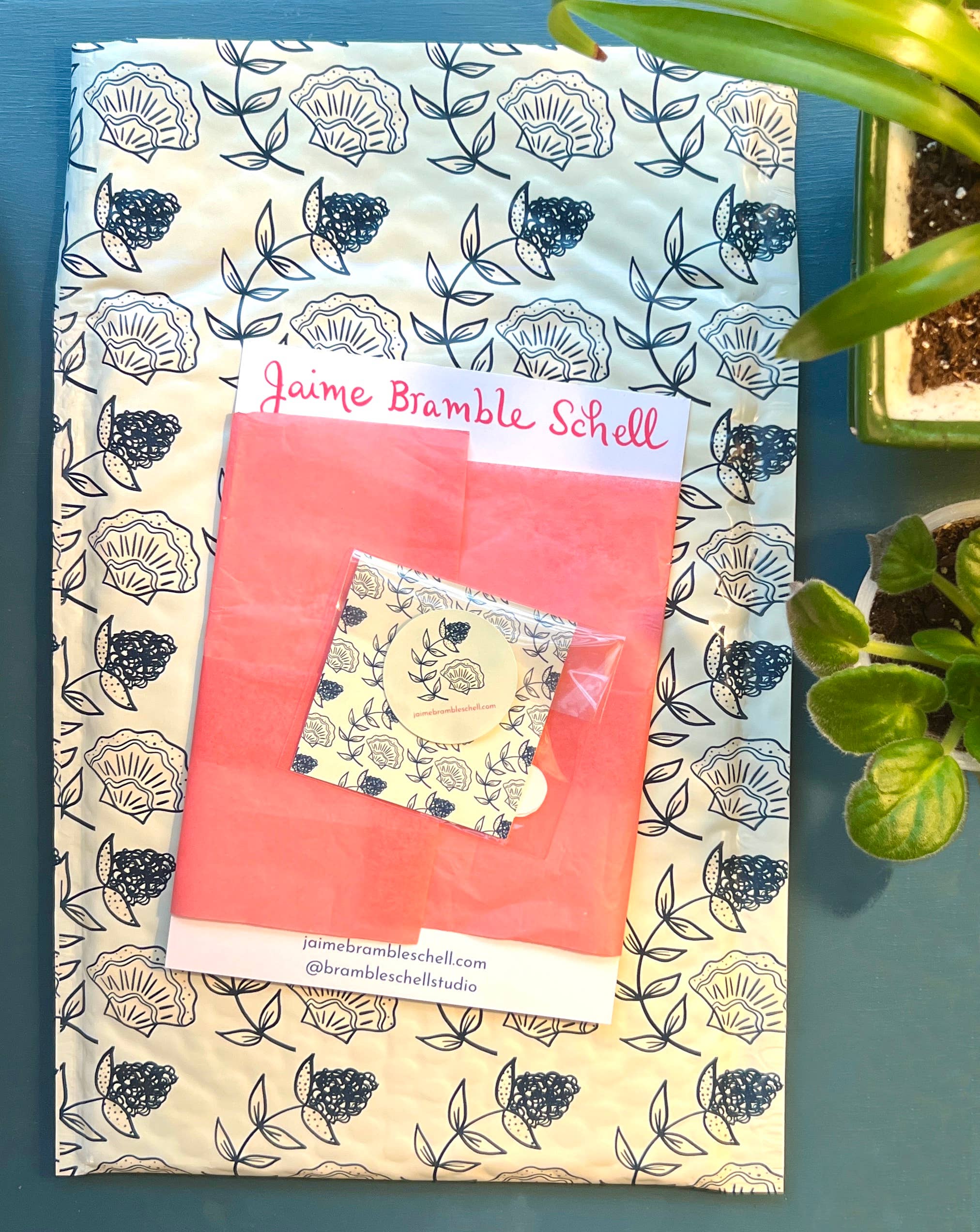 Bramble Schell Studio - Wholesale Sticker - Jellyfish Vinyl Sticker5