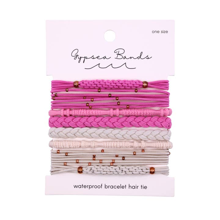 Bracelets Élastiques pour Cheveux Venice (Pré-emballage de 10 cartes) pour la vente par Gypsea bands