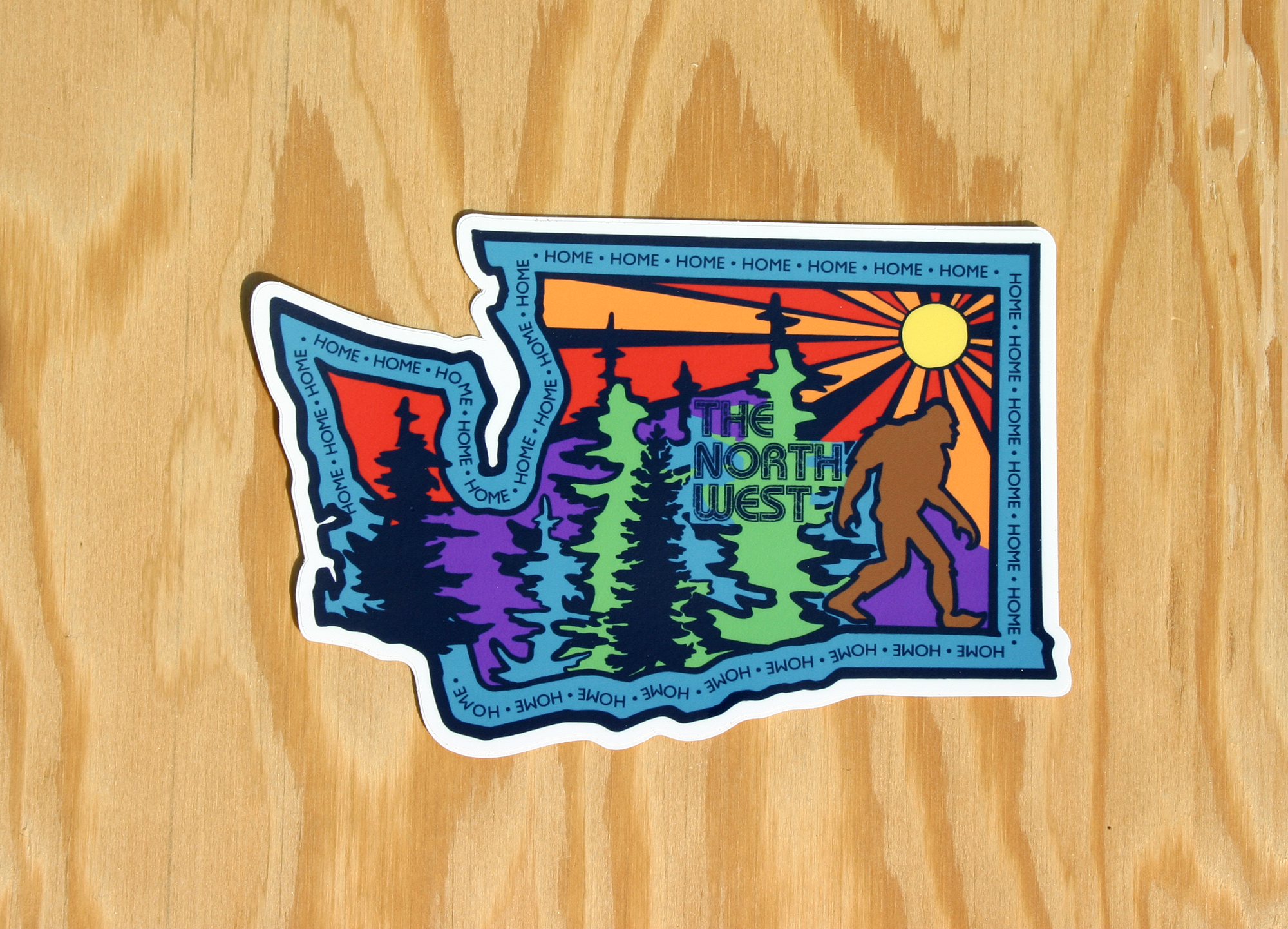 Discovery Stickers - Wholesale Sticker - The North West, Washington State Vinyl Sticker2