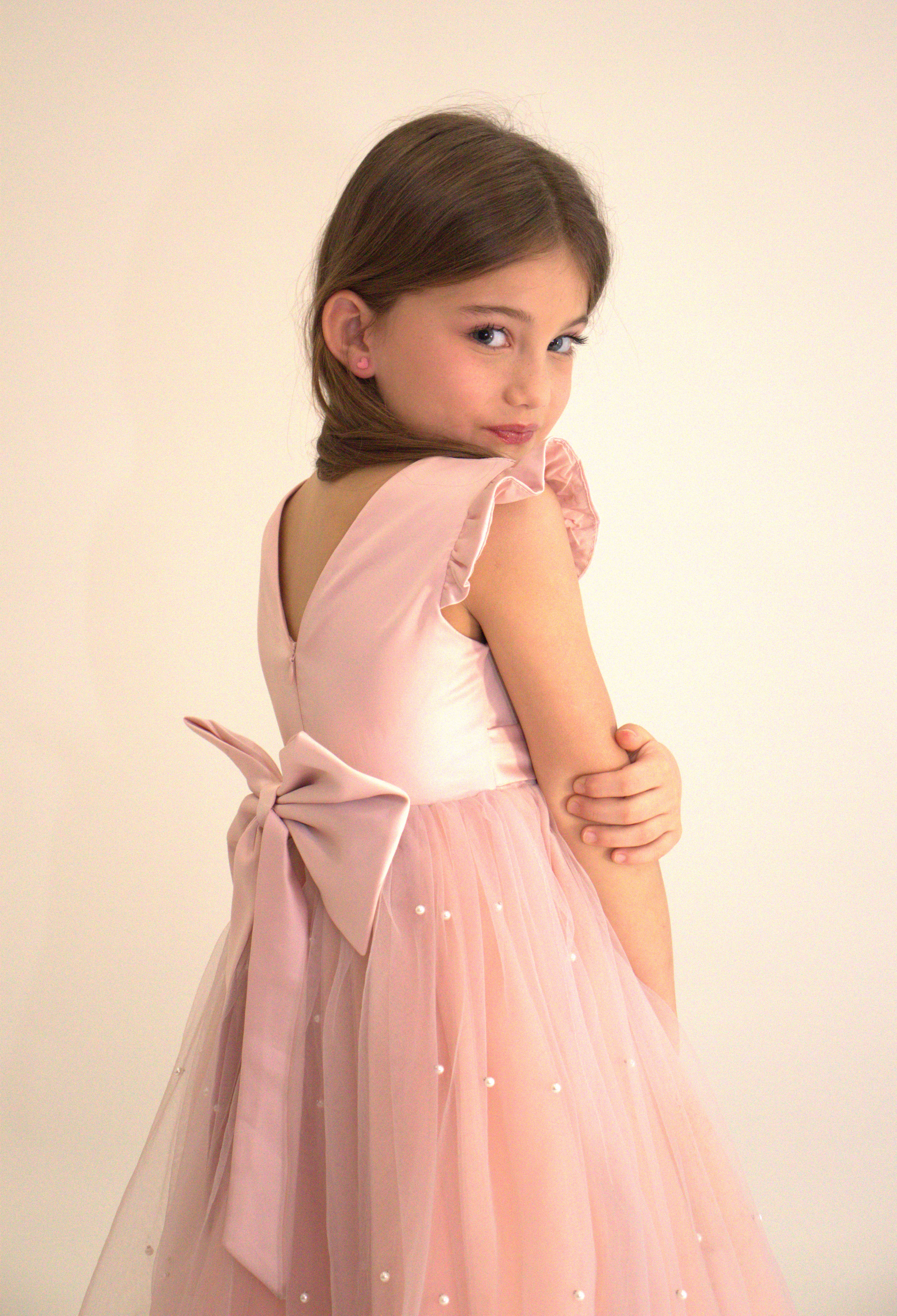 Yuko B - Wholesale Dress - Kids - ALICE Girl's Dress - Pink12