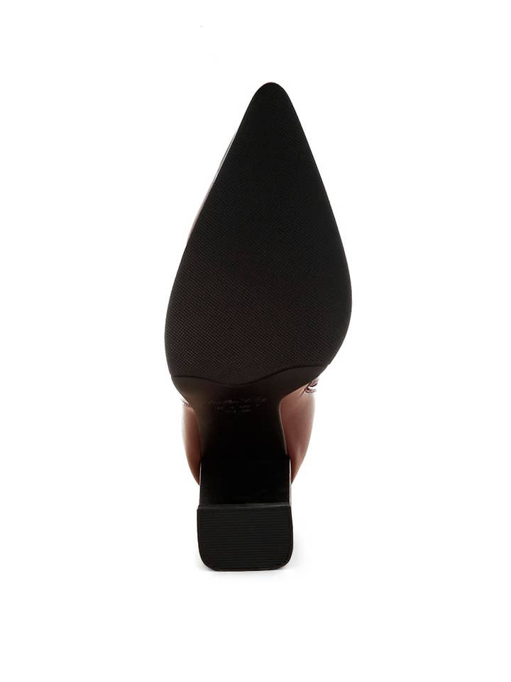 Rag Company - Wholesale Booties - Women's - Hatter Pointed Toe Faux Leather Boots4