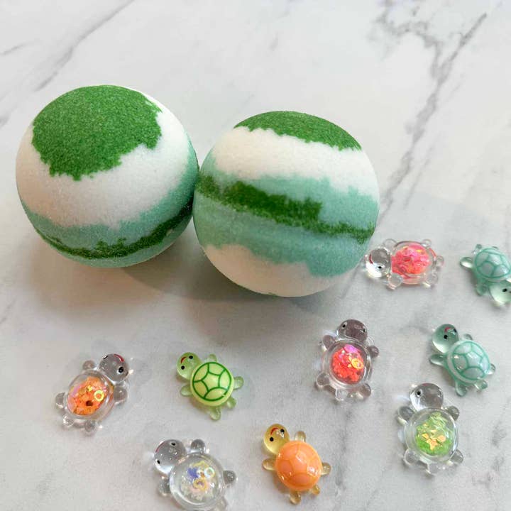 Treasure Turtle Bath Bomb for wholesale by Sunday's Best LLC