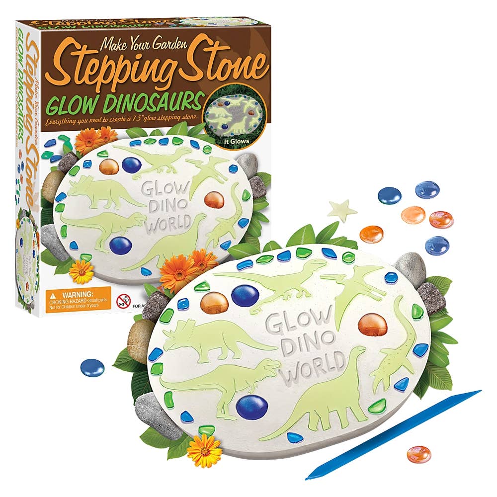 La Luna Bella - Toys - Wholesale Classic Toy - Kids - Make Your Garden Stepping Stone Glow Dinosaur- LLB Toys0