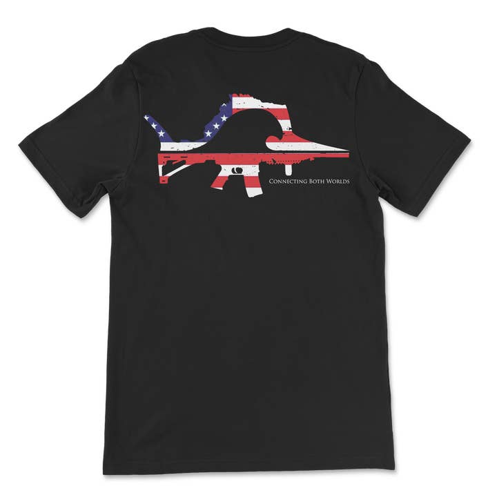 USA SailGun S/S Shirt for wholesale by Fin Hunter