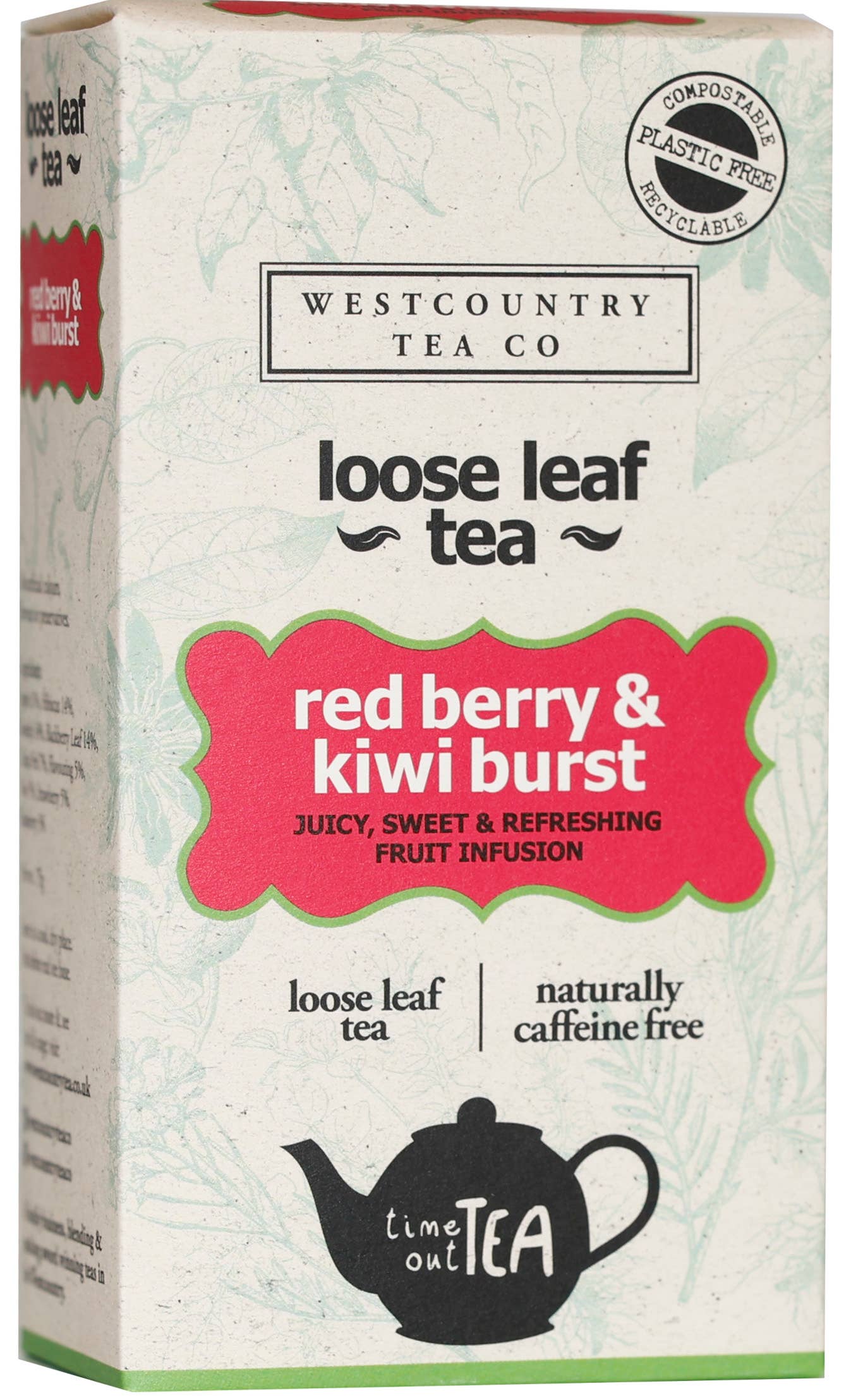 Westcountry Tea Co. – wholesale Loose tea – Red Berry & Kiwi Burst Loose Leaf Time Out Tea