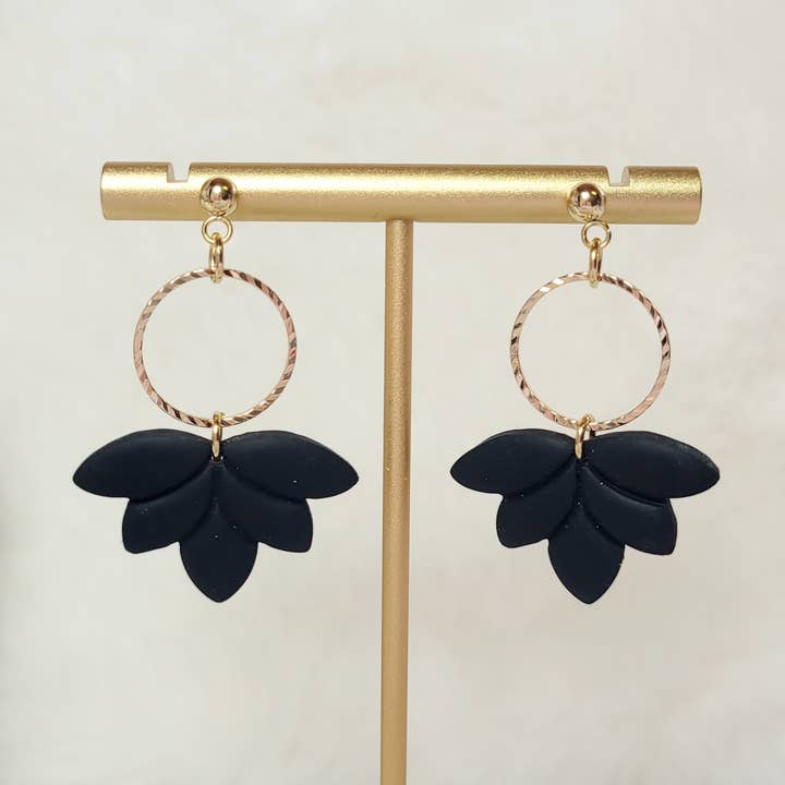 Lotus dangle for wholesale by Spiegel Clay