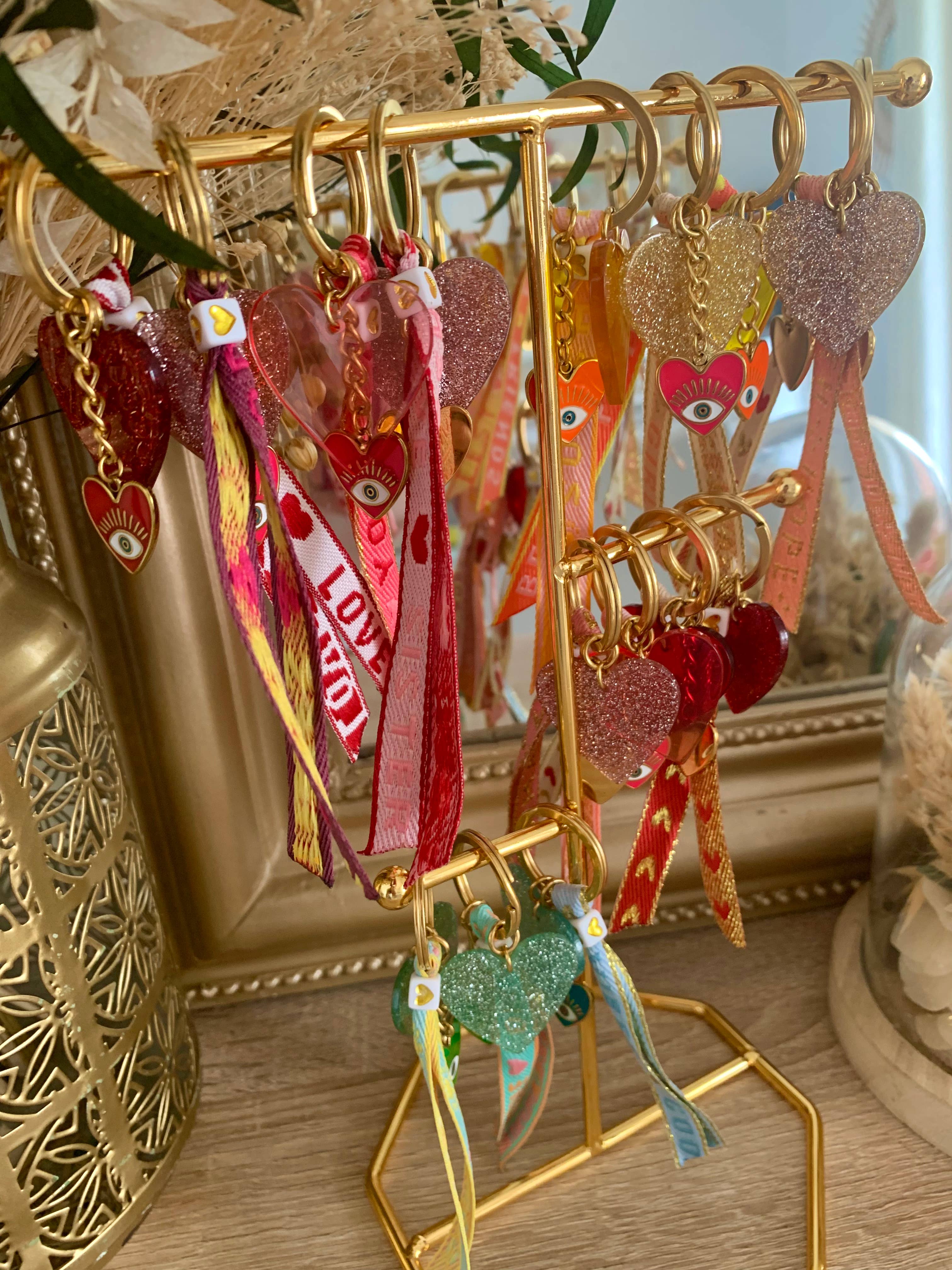 Lyneor Bijoux - Vendita all'ingrosso Portachiavi - Donna - Portachiavi charm per borsa personalizzabile1