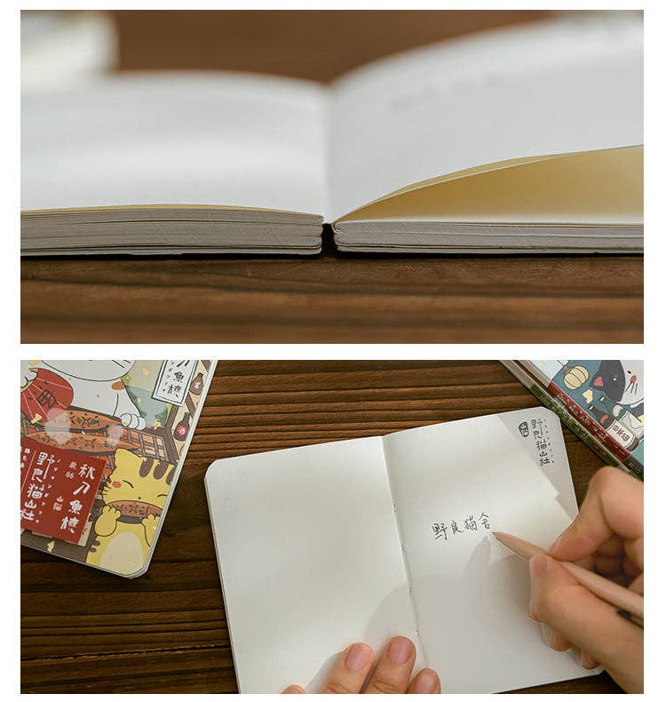 Gohobi （We cover U.S. import duties） - Wholesale Notebook - Gohobi Japanese Cat Magnetic Notebook, Monthly Planner, Study Notebook, Pocket Diary10