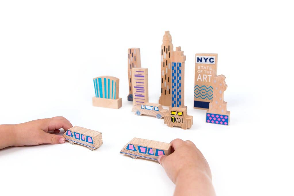 Once Kids - Wholesale Wood Toy - Kids - Wanderlust NEW YORK *Original packaging*6