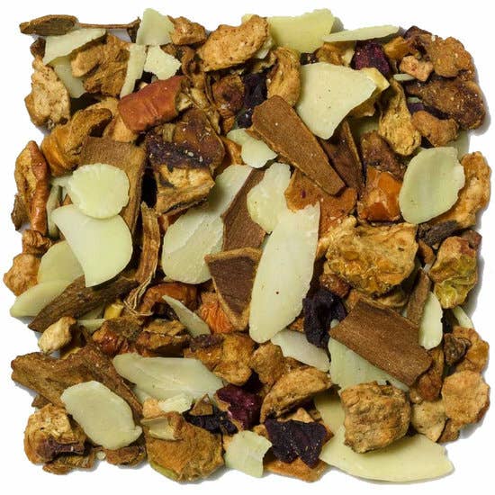 ARELO – Chá solto por atacado – Chá de amêndoa com maçã e canela - saquinho1