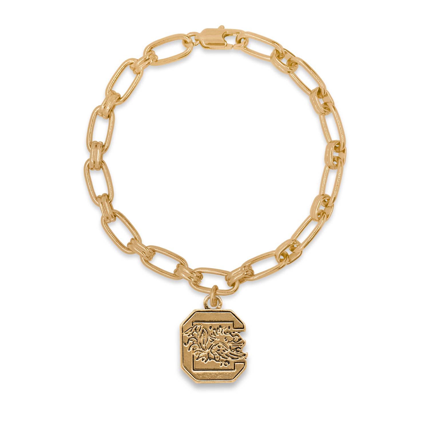 From The Heart - Wholesale Charm/Dangle Bracelet - South Carolina Gamecocks Cory Bracelet0