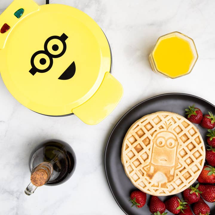 Uncanny Brands Minions Kevin Waffle Maker for wholesale by Uncanny Brands