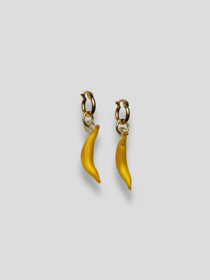 Cerceaux à la banane pour la vente par Jean Riley Jewellery