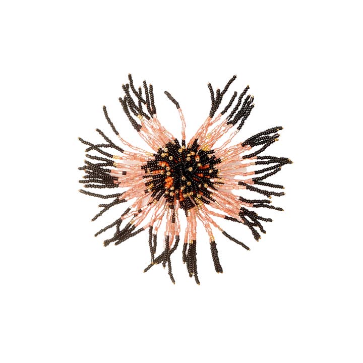 PENDIENTES SOLARA (MELOCOTÓN/NEGRO) para venta al por mayor de Onalaja