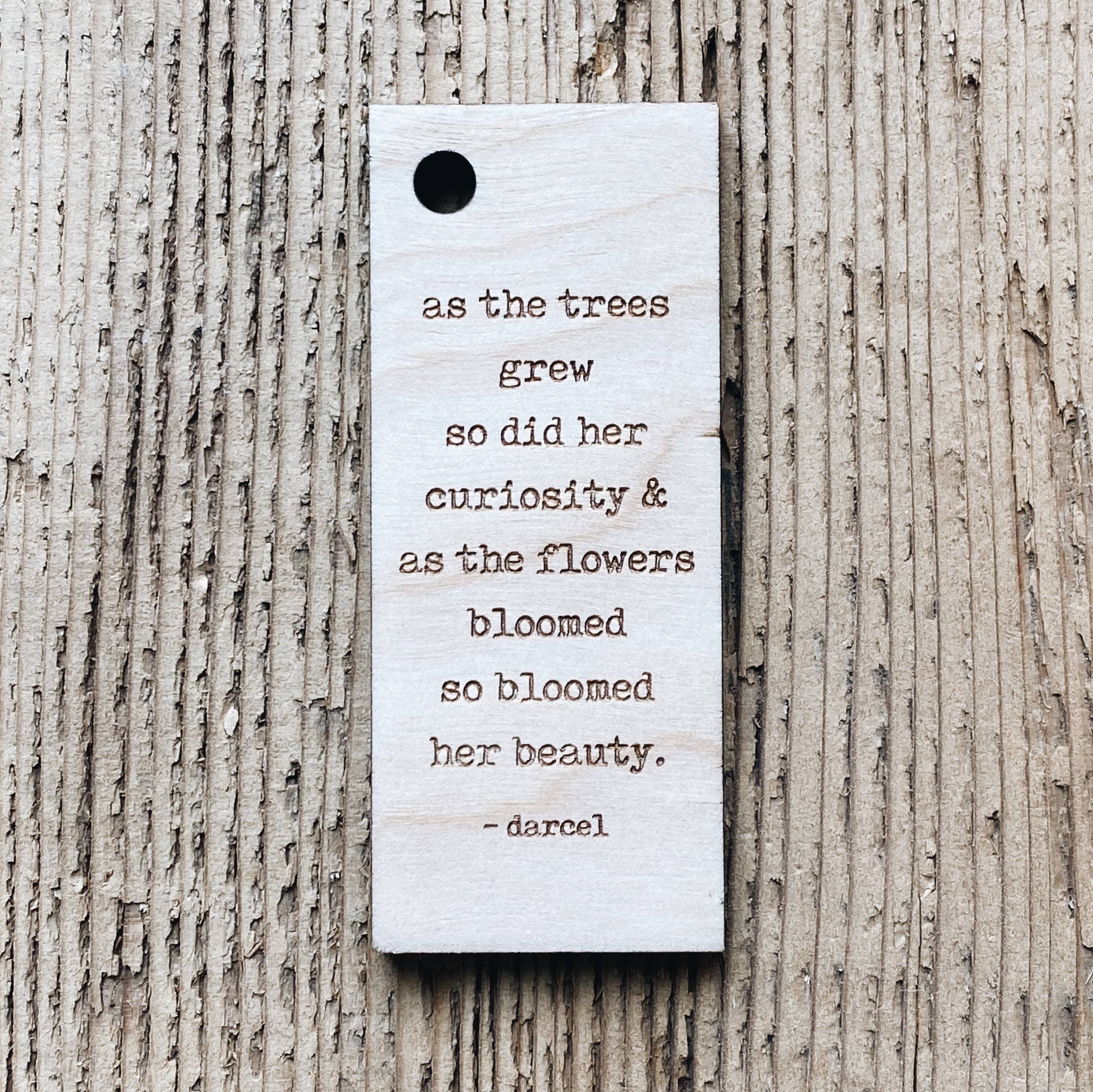 Spiritual Whiskey - Wholesale Gift Tag - Engraved Wooden Poetry Tag // Gift Tag // Keychain0