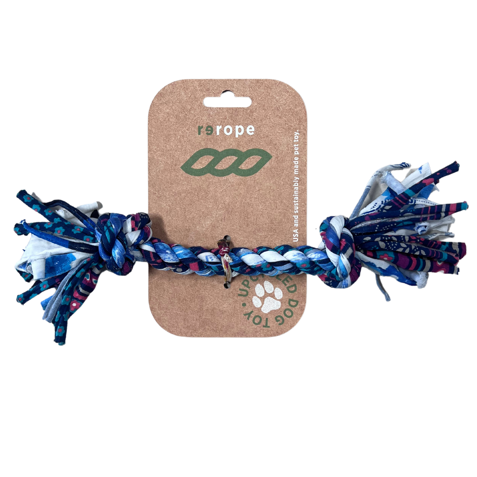 Shreds + rerope - Vente Jouet en corde – chien - Jouets noués recyclés pour chiens ErRope - 3 tailles (lot de 10 pièces)23