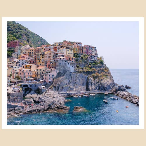 Itália Art Print (11x14): Dolce far Niente, Cinque Terre por atacado de Charlotte to Paris