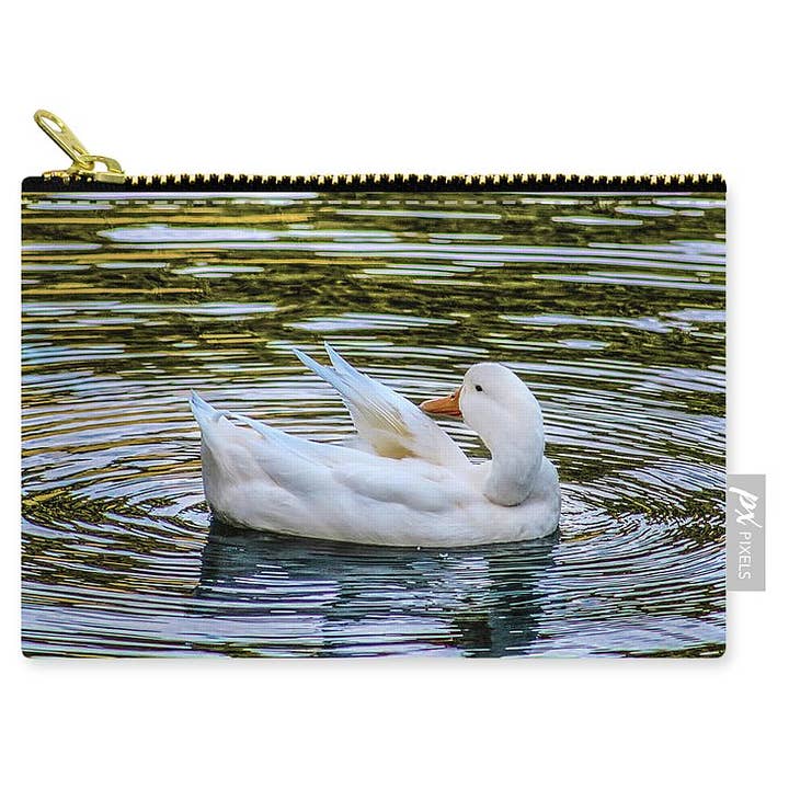 ZIP POUCH - ZIP POUCHE “THE GOOSE'S PORTRAIT for wholesale by sorayadapuzzostore