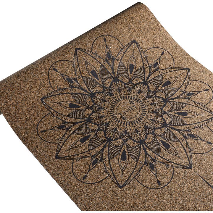 Livity - Mandala Cork Yoga Mat, Durable & Non-Slip Workout M for wholesale by Livity Yoga