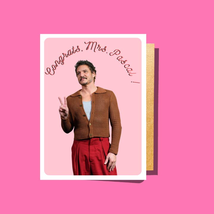 Gaec Studio - Wholesale Birthday Card - Mrs. Pascal,Pop Culture Card with envelope2