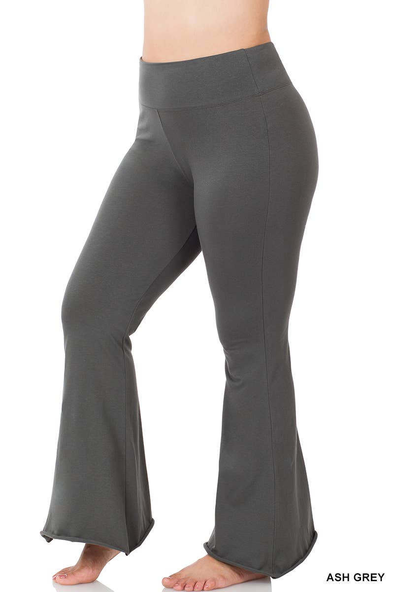 42POPS - Wholesale Athletic Pants - Women's - ,.....PLUS size Flare leggings yoga pants12