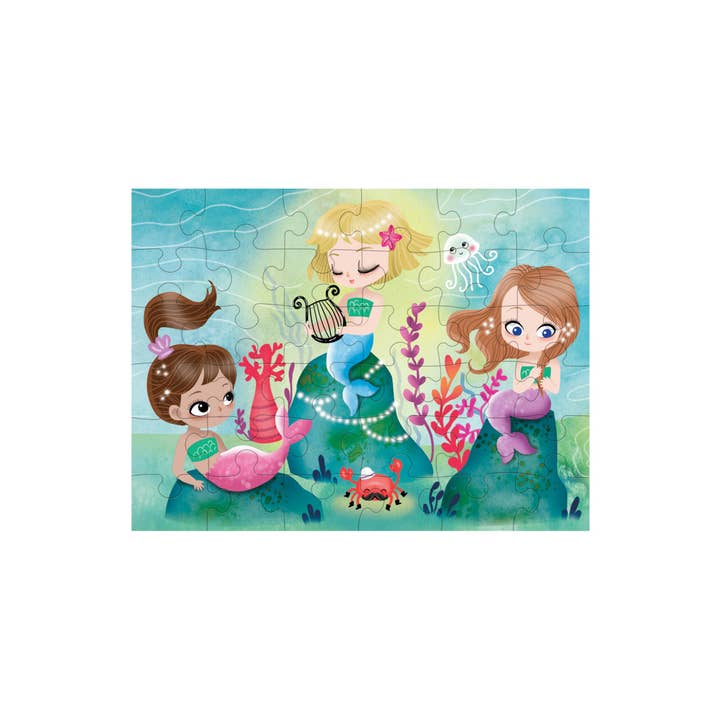 Chronicle Books - Wholesale Puzzle - Kids - Mermaids Puzzle To Go1