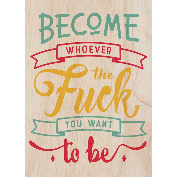 Woodcardz - Wholesale Magnet - Tinycardz - Become