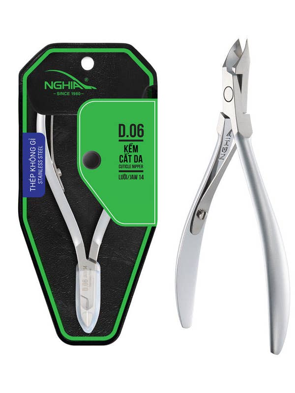 Cuticle Nipper - D-06 (Stainless Steel) for wholesale by NGHIA