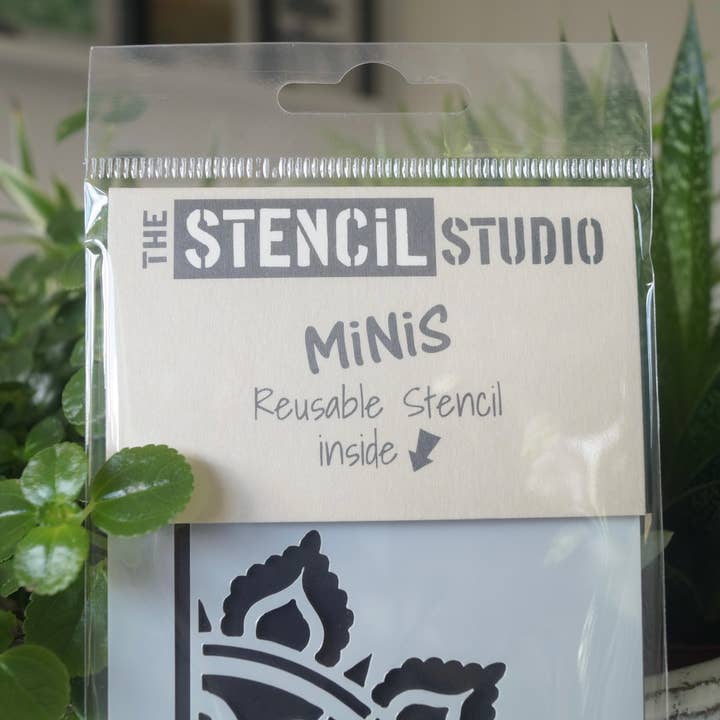 The Stencil Studio - Wholesale Stencil/craft die - Stencil MiNiS - Little Flowers Stencil3