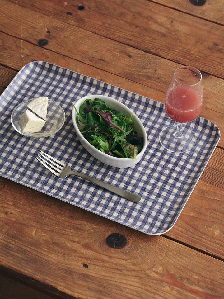 Linen Tray (L) Simone for wholesale by Fog Linen Work