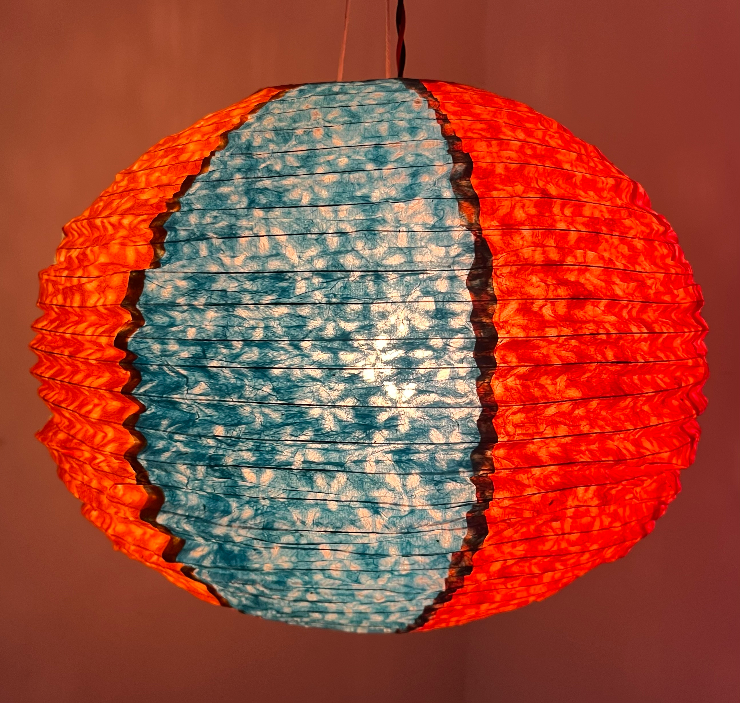 Local Women’s Handicrafts - Wholesale Paper Lantern/Lamp - Lokta Paper Lantern1